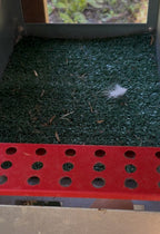 Cluckin’Clean Turf- Washable Artificial Grass Nesting Pads (12x12” Squares, Pack of 6)